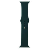 Apple Watch (42/44/SE/45/46/49mm) Lippa Silicone Watch Strap - Dark Green