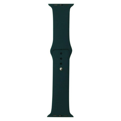 Apple Watch (42/44/SE/45/46/49mm) Lippa Silicone Watch Strap - Dark Green