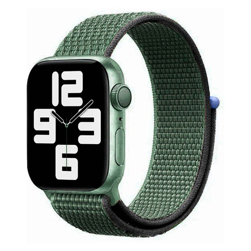 Apple Watch (42/44/SE/45/46/49mm) Lippa Nylon Strap - Dark Green