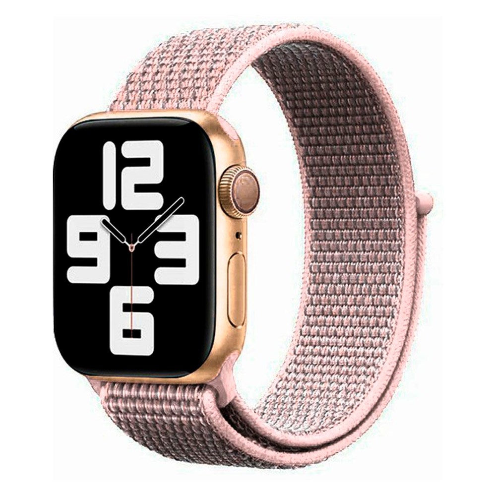 Apple Watch (42/44/SE/45/46/49mm) Lippa Nylon Strap - Rose Gold