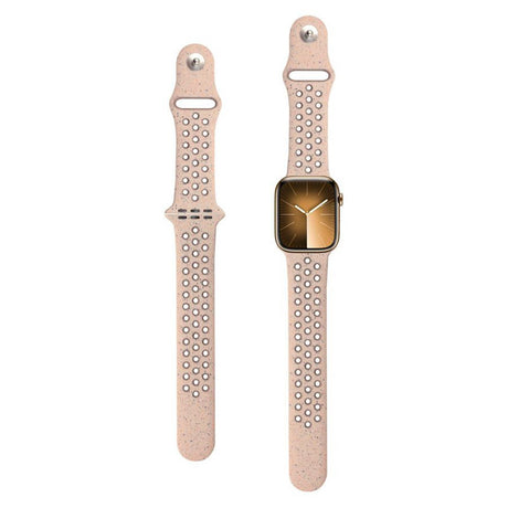 Apple Watch (42/44/SE/45/46/49mm) Silicone Strap Lippa FLOUR - Beige