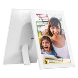 Lippa 10" Smart Frameo Digital Photo Frame (25 x 17 cm) - White