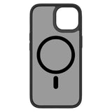 iPhone 15 Lippa Hybrid Plastic Case - MagSafe Compatible - Matte / Black
