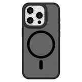 iPhone 15 Pro Lippa Hybrid Plastic Case - MagSafe Compatible - Matte / Black