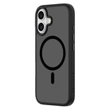 iPhone 16 Lippa Hybrid Plastic Case - MagSafe Compatible - Matte / Black