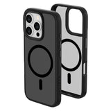 iPhone 16 Pro Lippa Hybrid Plastic Case - MagSafe Compatible - Matte / Black