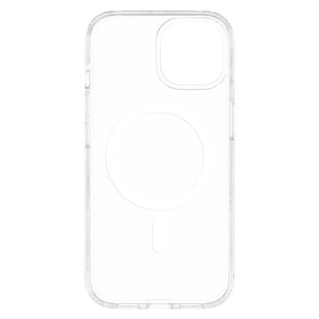 iPhone 15 Lippa Hybrid Plastic Case - MagSafe Compatible - Transparent / White