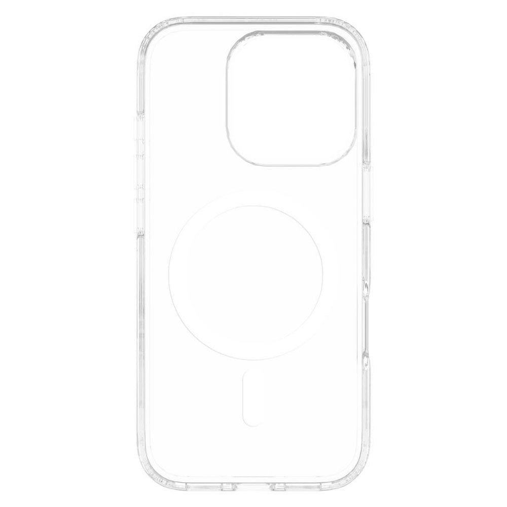 iPhone 16 Pro Lippa Hybrid Plastic Case - MagSafe Compatible - Transparent / White