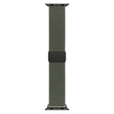 Apple Watch (42/44/SE/45/46/49mm) Lippa Nylon Strap with Magnetic Lock - Green