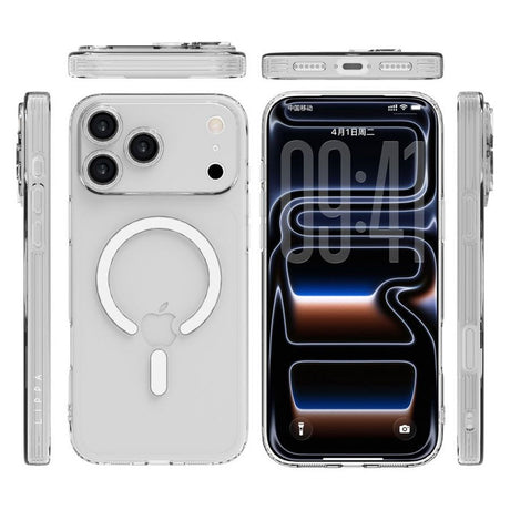 iPhone 17 Pro Max Lippa Flexible Plastic Case - MagSafe Compatible - Transparent