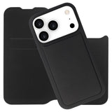 iPhone 17 Pro Max Lippa 2-in-1 Wallet Flip Case - Black