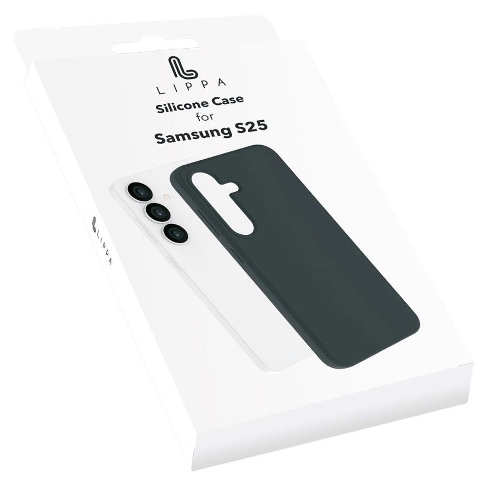 Samsung Galaxy S25 Lippa Silicone Case - Black