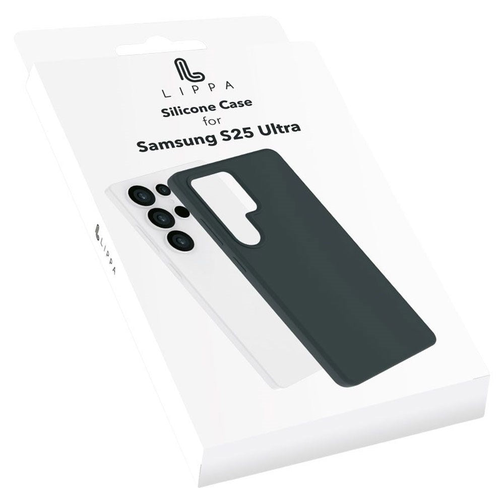 Samsung Galaxy S25 Ultra Lippa Silicone Case - Black