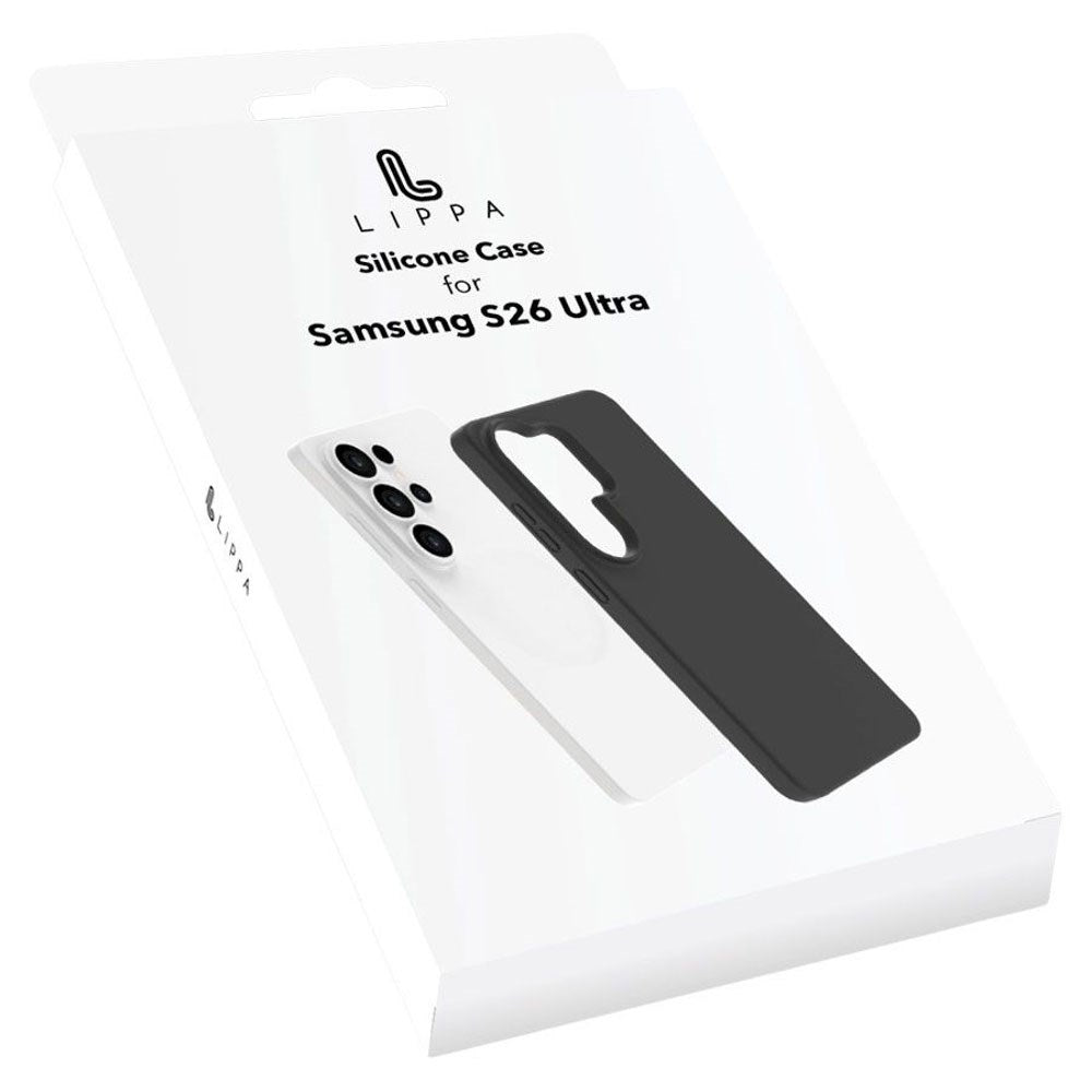 Samsung Galaxy S26 Ultra Lippa Silicone Case - Black