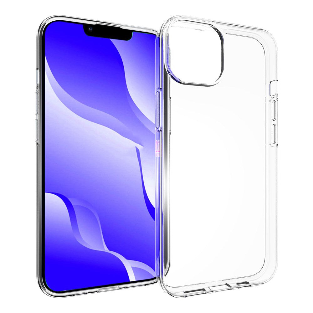 eSTUFF iPhone 14 INFINITE VIENNA Flexible Plastic Case - 100% Recycled Plastic - Transparent