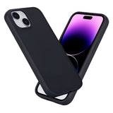 eSTUFF iPhone 15 INFINITE VIENNA Flexible Plastic Case - 100% Recycled Plastic - Black