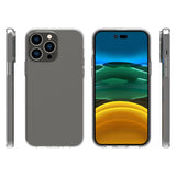 eSTUFF iPhone 14 Pro Max INFINITE VIENNA Flexible Plastic Case - 100% Recycled Plastic - Transparent