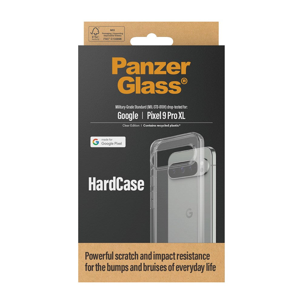 Google Pixel 9 Pro XL Case PanzerGlass HardCase - Transparent