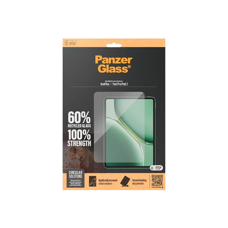 PanzerGlass OnePlus Pad 2 Ultra-Wide Fit Screen Protector Glass - Transparent