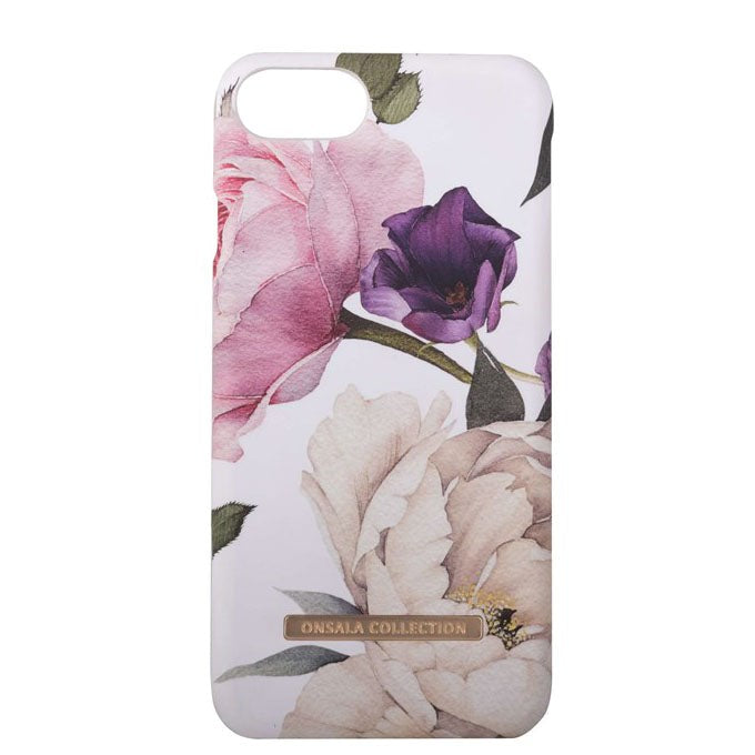 iPhone SE (2022 / 2020) / 8 / 7 / 6 / 6S GEAR Onsala Fashion Collection Case w. Magnet Soft Rose Garden