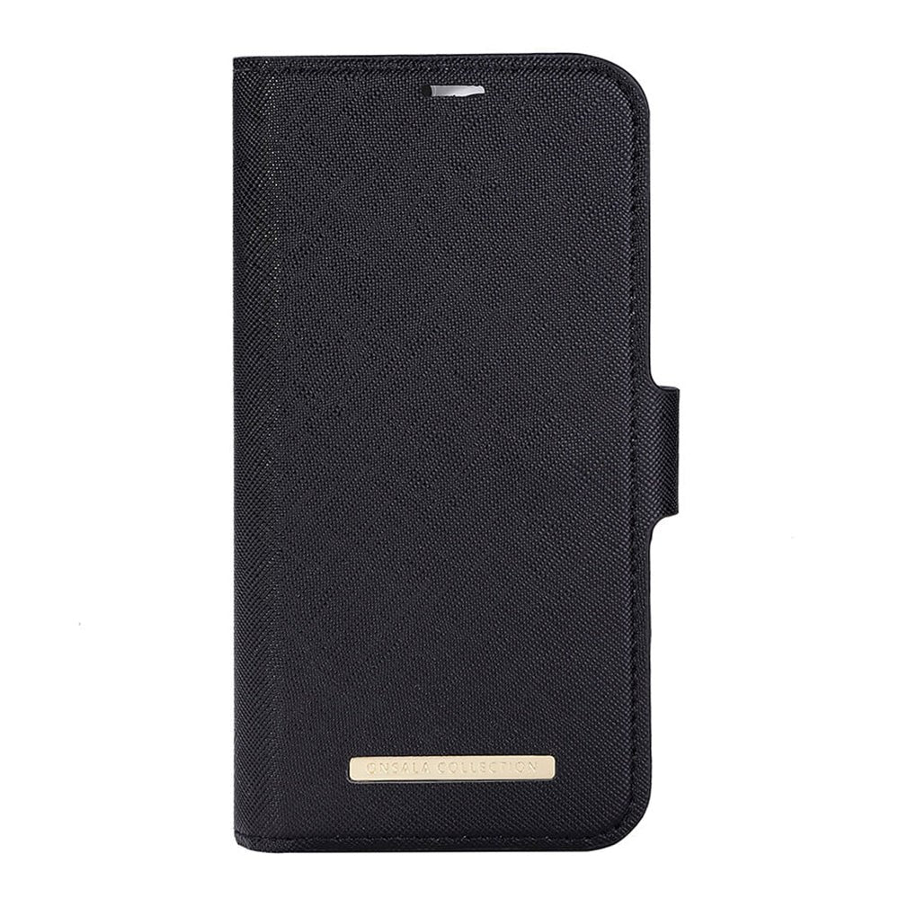 iPhone 14 Pro GEAR Onsala Fashion Collection Wallet Case w. Magnet - Midnight Black