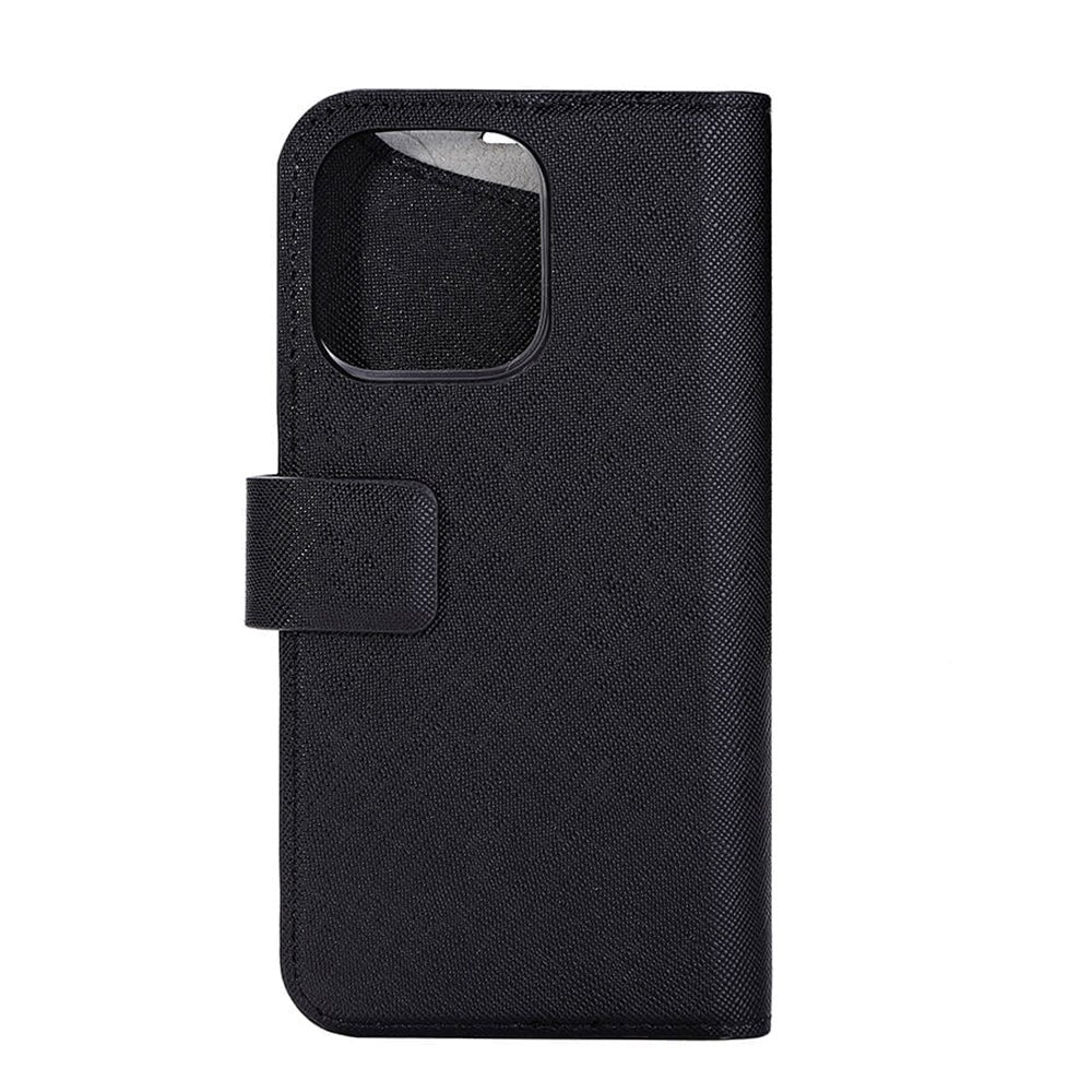 iPhone 14 Pro GEAR Onsala Fashion Collection Wallet Case w. Magnet - Midnight Black