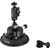 SmallRig 5855B 4.5" Suction Cup Mount for Action Camera - Black