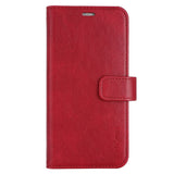 iPhone 14 / 13 RadiCover Artificial Leather Case - 86% Radiation Protection - Red