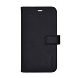 RadiCover iPhone 17 Pro Max Anti Radiation Faux Leather Flip Case with Wallet - Black