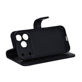 RadiCover iPhone 17 Pro Max Anti Radiation Faux Leather Flip Case with Wallet - Black