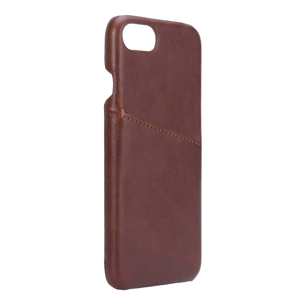 iPhone SE (2020) / 8 / 7 / 6s / 6 Onsala Faux Leather Case with Card Pocket - Brown
