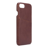 iPhone SE (2020) / 8 / 7 / 6s / 6 Onsala Faux Leather Case with Card Pocket - Brown