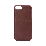 iPhone SE (2020) / 8 / 7 / 6s / 6 Onsala Faux Leather Case with Card Pocket - Brown