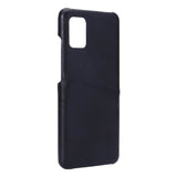 Samsung Galaxy A51 Onsala Faux Leather Case with Card Pocket - Black