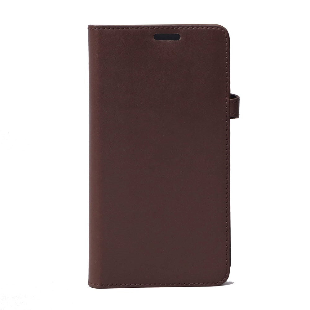 Samsung Galaxy S10 Buffalo 2-in-1 Genuine Leather Flip Case - Brown