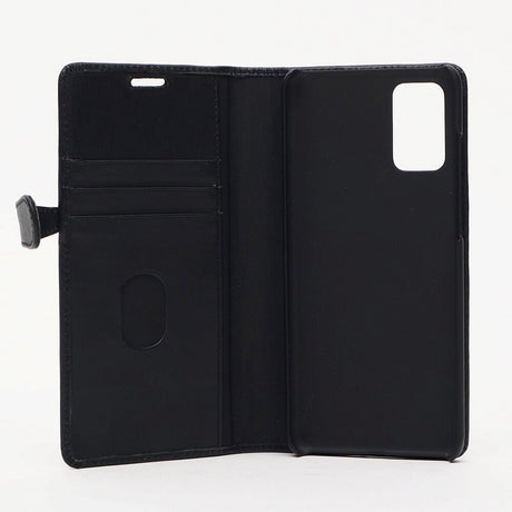 Samsung Galaxy S20+ (Plus) Buffalo 2-in-1 Genuine Leather Flip Case - Black