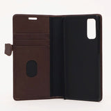 Samsung Galaxy S20 Buffalo 2-in-1 Genuine Leather Flip Case - Brown
