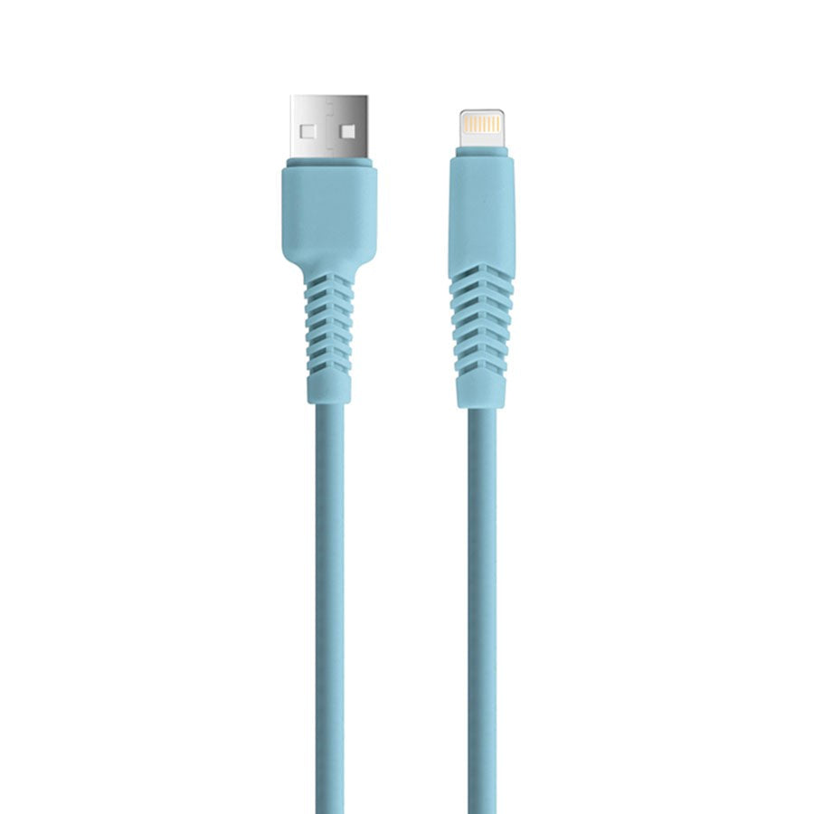 Lightning Cable 10 W from Setty - 1.5 m. - Light Blue