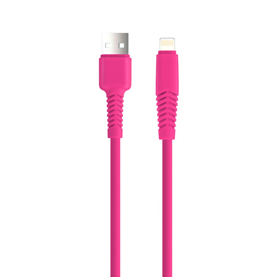 Lightning Cable 10 W from Setty - 1.5 m. - Pink