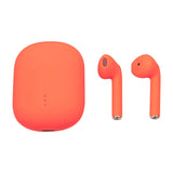 True Wireless Bluetooth In-Ear Headphones with Charging Case from Setty - Orange