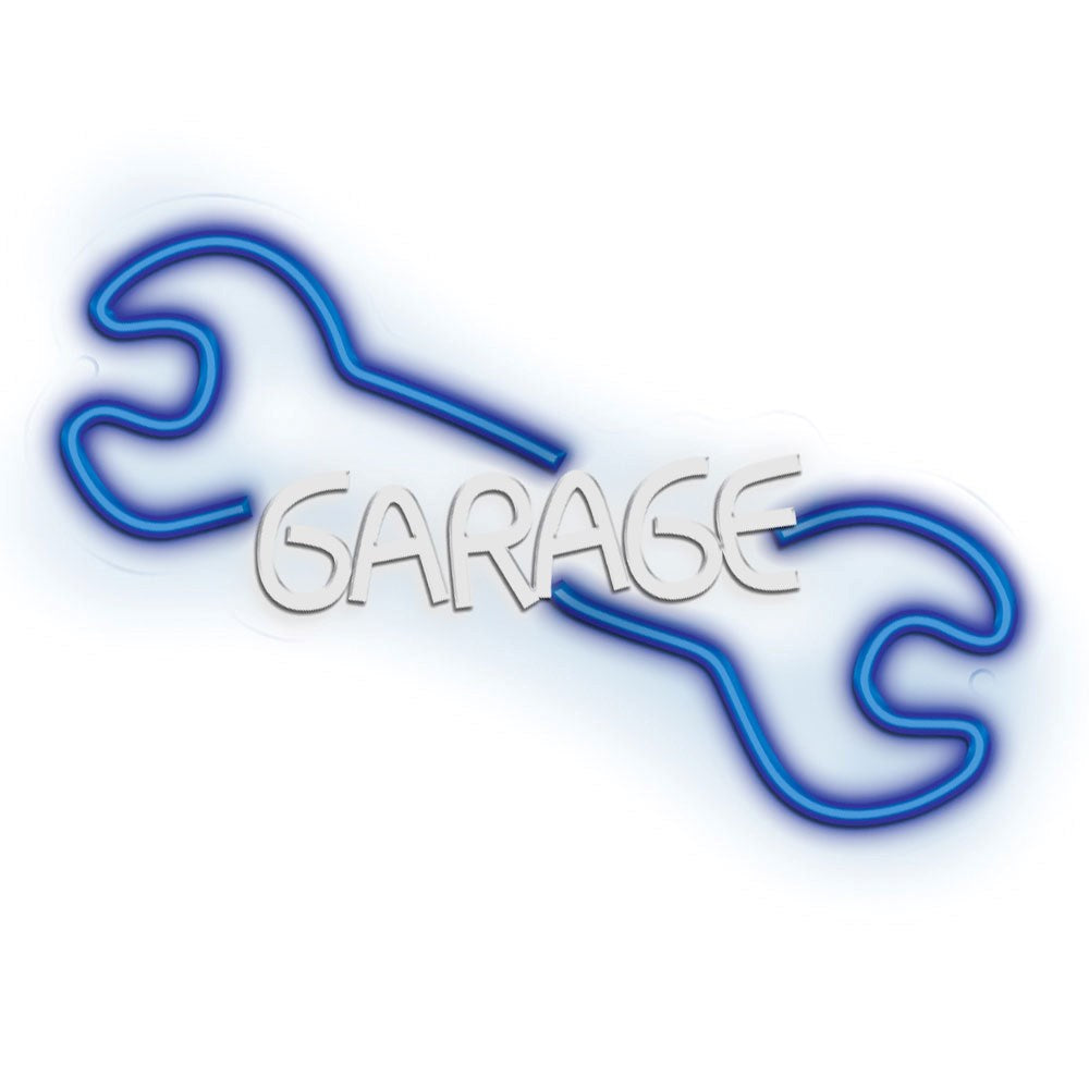 Neolia Neon Sign LED - Multicolored Light with Garage Spanner