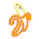 Forever Light Neon Sign LED - Orange and Yellow Light with Banana