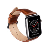 Apple Watch (42/44/SE/45/46/49mm) GEAR Buffalo Band in Genuine Leather - Brown