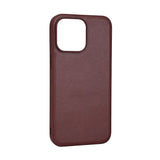 iPhone 15 Pro Max Buffalo Genuine Leather Case - MagSafe Compatible - Brown