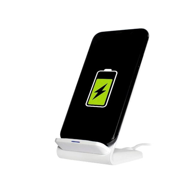 Rebeltec 15W Wireless Qi Charger Stand - White