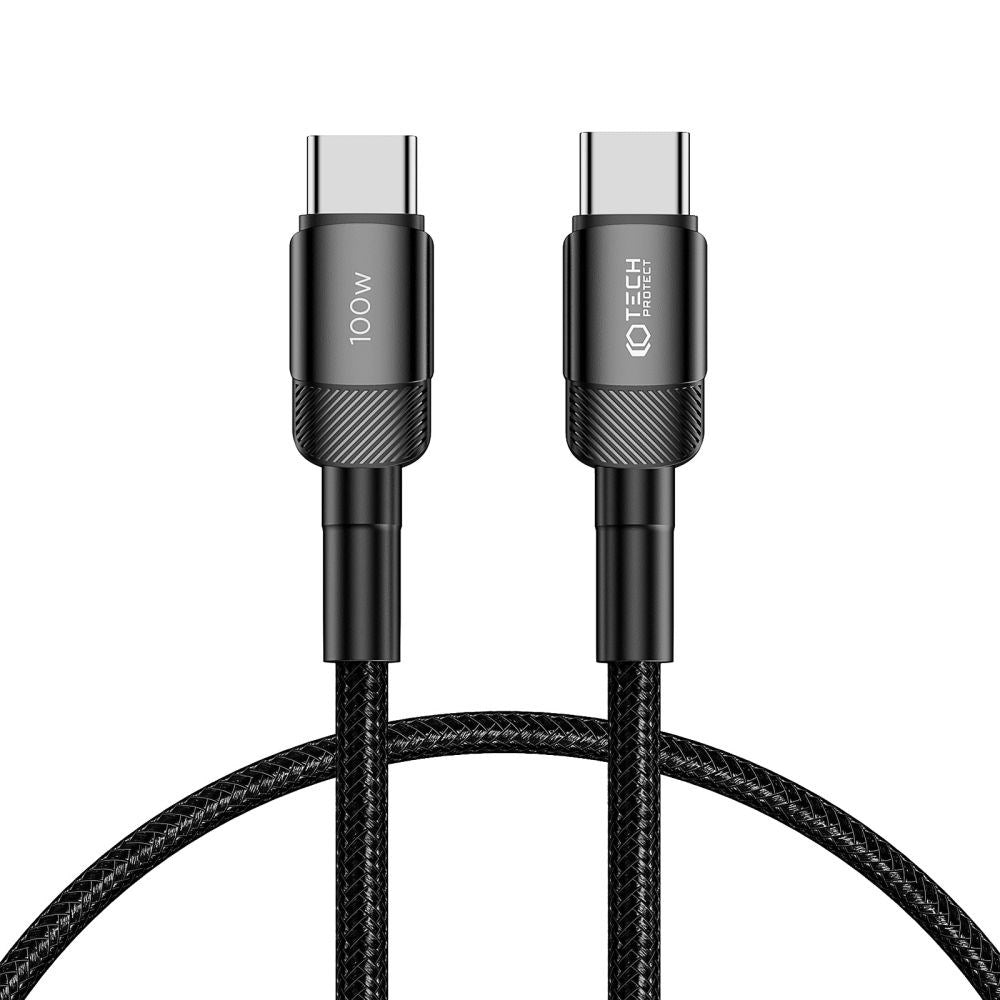 Tech-Protect Ultraboost Evo USB-C to USB-C Cable 100W/5A 25cm - Black