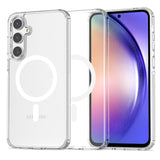 Samsung Galaxy A55 (5G) Tech-Protect Flexair Hybrid Case - MagSafe Compatible - Transparent