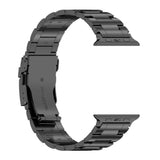 Apple Watch (42/44/SE/45/46/49mm) Tech-Protect Stainless Pro Watch Band - Black