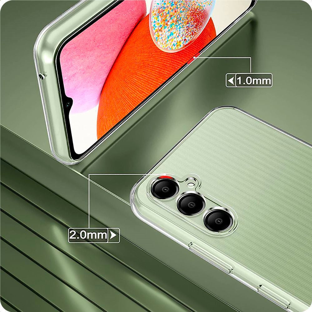 Xiaomi Redmi Note 13 Pro (5G) / Poco X6 Tech-Protect Flexair+ Flexible Plastic Case - Transparent