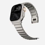 Apple Watch (42/44/SE/45/46/49mm) Tech-Protect Steelband Steel Watch Strap - Titanium